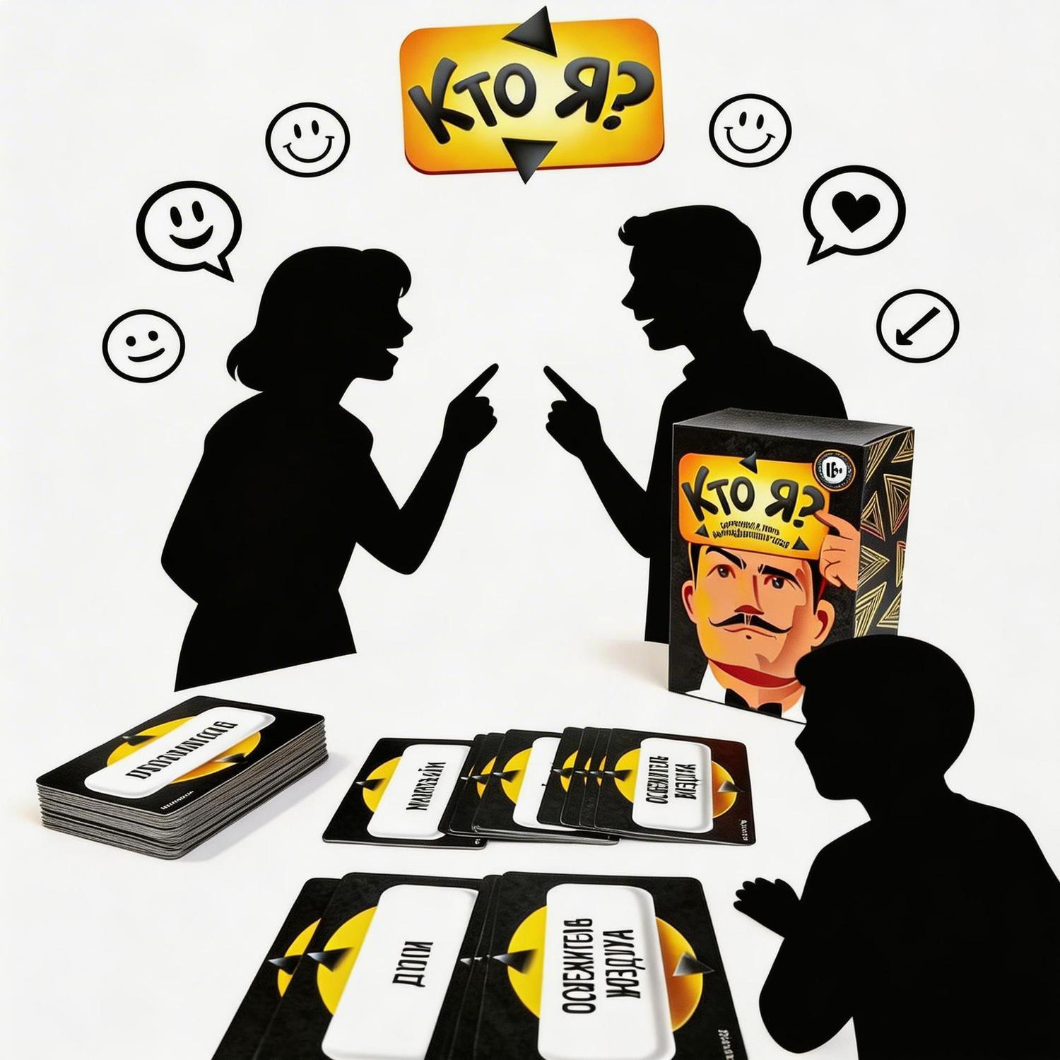 Party Games Night - 러시아 멘즈 게임 '내가 누구인가' 재미있는